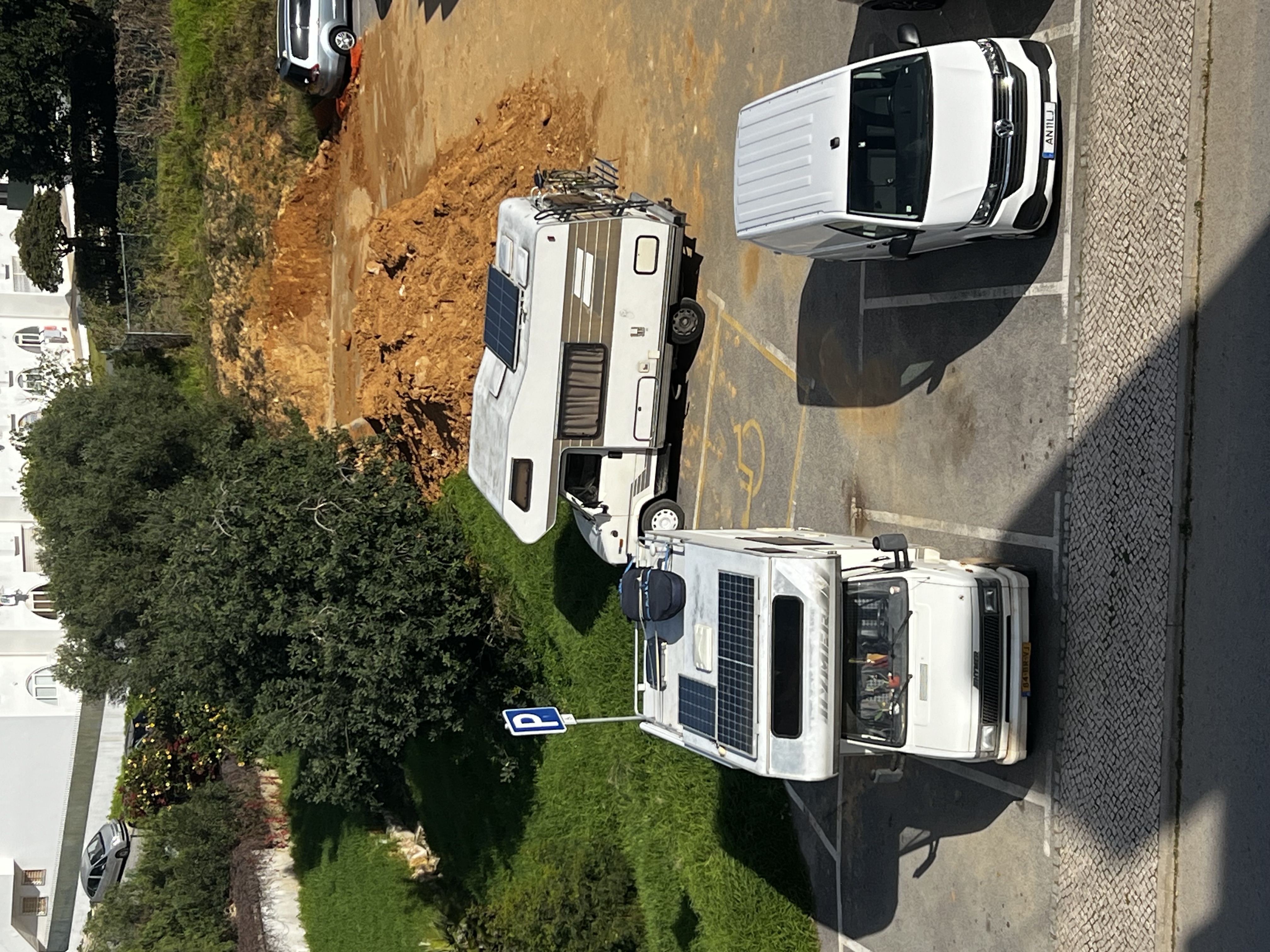 digital nomad working from camper van laptop remote work