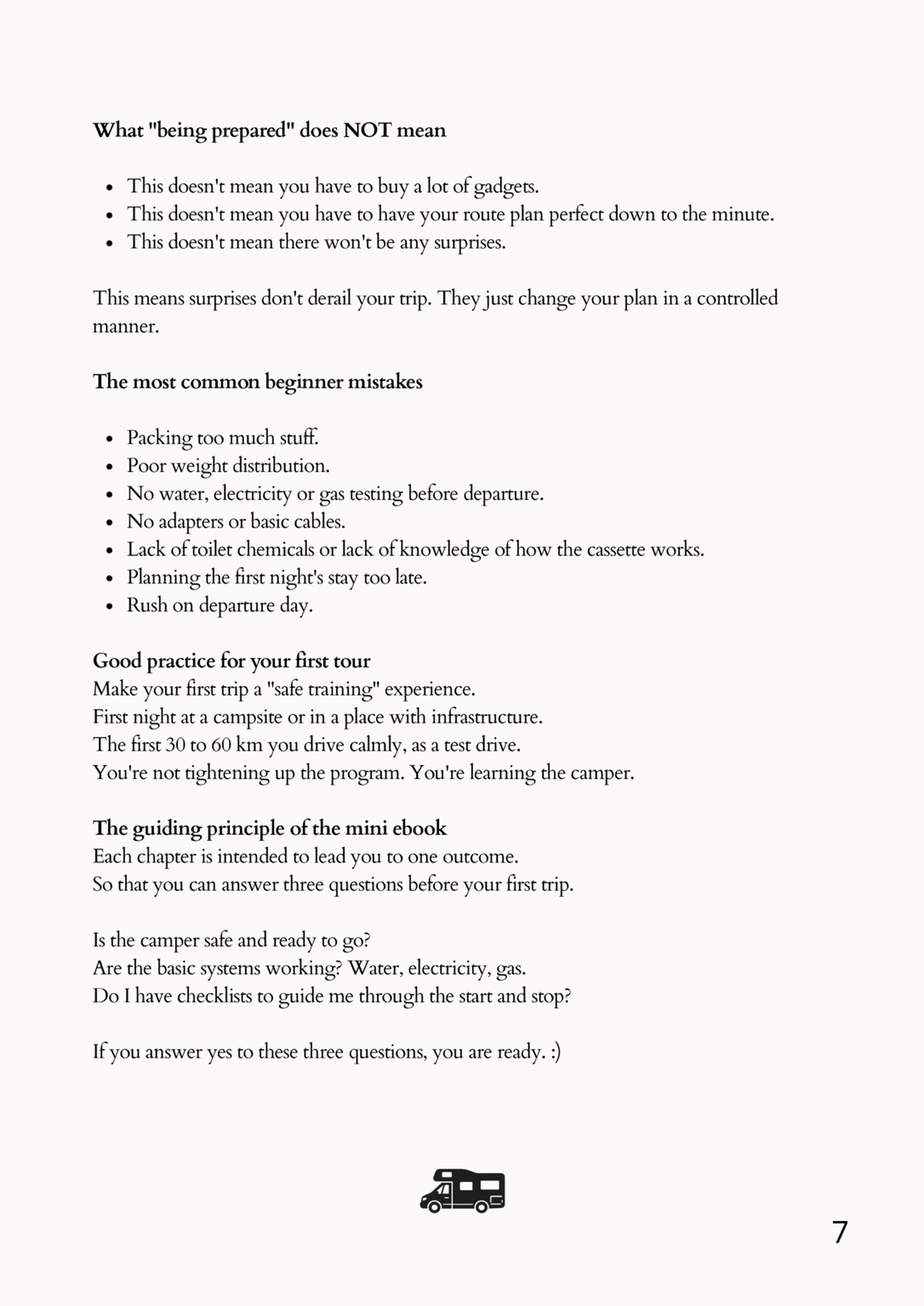 Sample page: Common beginner mistakes