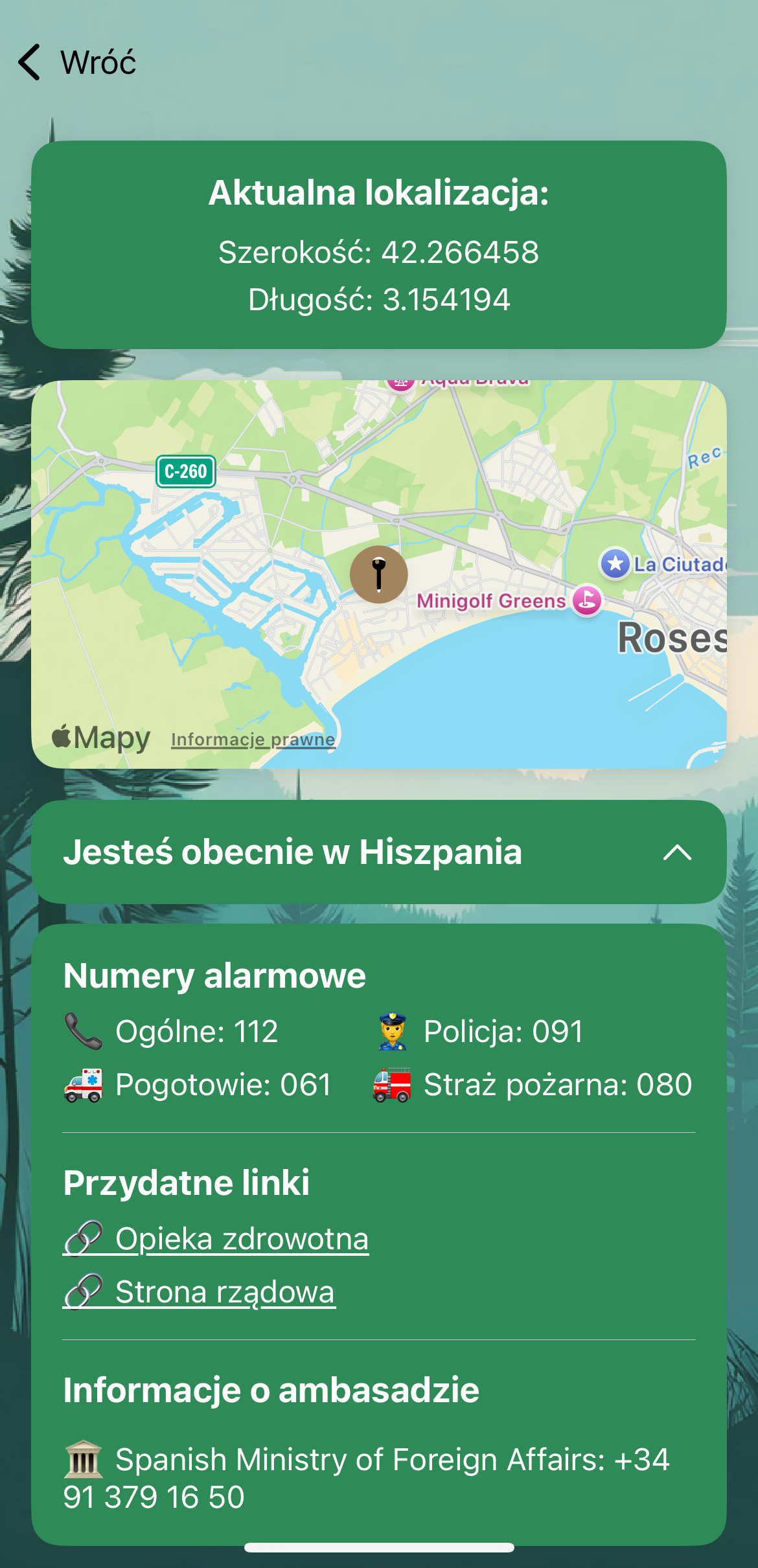 Lokalizacje: Hiszpania